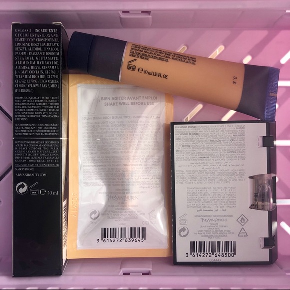 GIORGIO ARMANI Face Fabric Foundation +FREE YSL 💝 - Picture 3 of 4